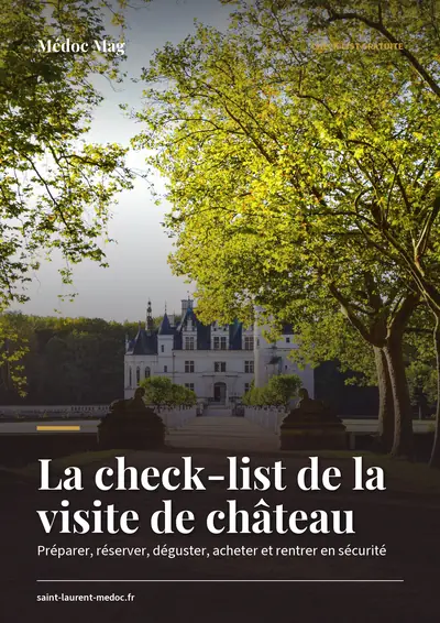Couverture de l'ebook La check-list de la visite de château