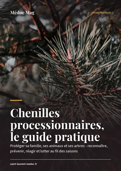 Couverture de l'ebook Chenilles processionnaires, le guide pratique