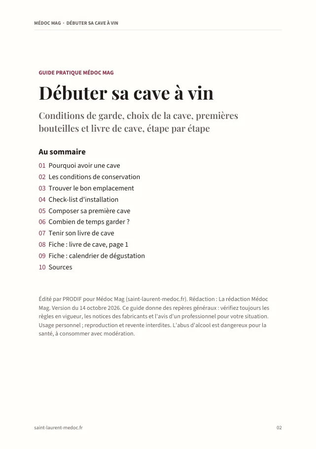 Aperçu de la page 2 de l'ebook Débuter sa cave à vin