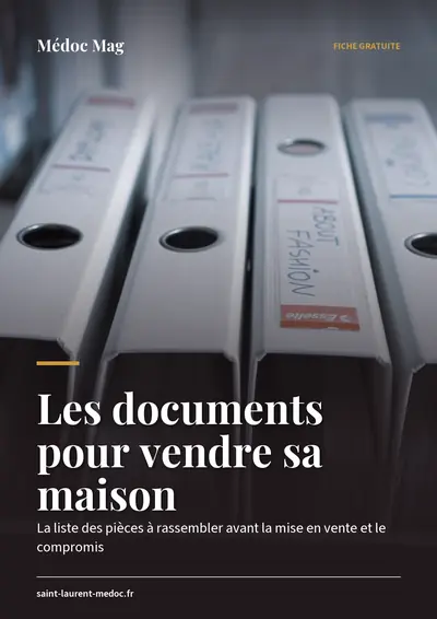 Couverture de l'ebook Les documents pour vendre sa maison