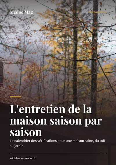 Couverture de l'ebook L'entretien de la maison saison par saison