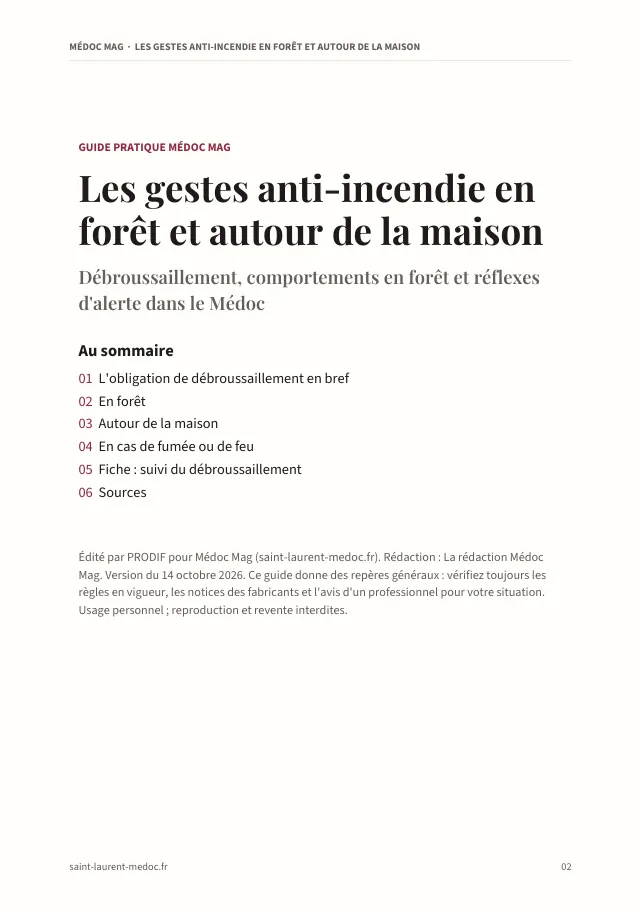Aperçu de la page 2 de l'ebook Les gestes anti-incendie en forêt et autour de la maison