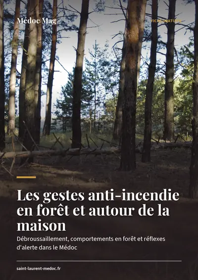 Couverture de l'ebook Les gestes anti-incendie en forêt et autour de la maison