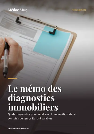 Couverture de l'ebook Le mémo des diagnostics immobiliers
