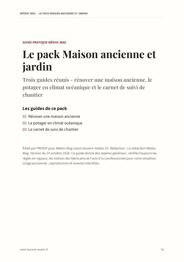 Aperçu de la page 2 de l'ebook Le pack Maison ancienne et jardin