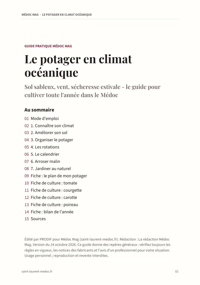 Aperçu de la page 2 de l'ebook Le potager en climat océanique