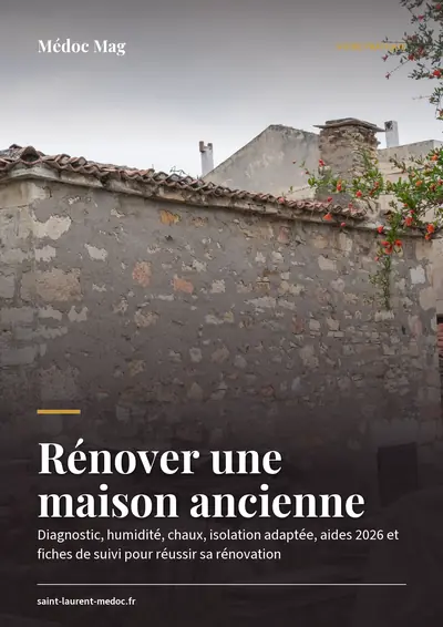 Couverture de l'ebook Rénover une maison ancienne