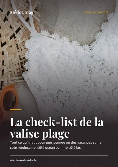 Couverture de l'ebook La check-list de la valise plage