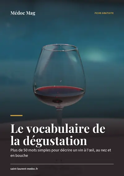 Couverture de l'ebook Le vocabulaire de la dégustation